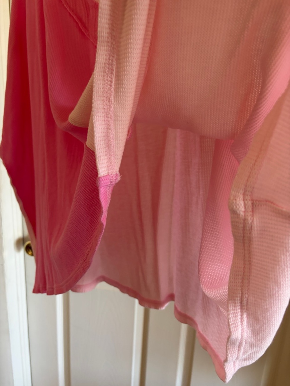 Pink Lily Color Block Top - Picture 8 of 8